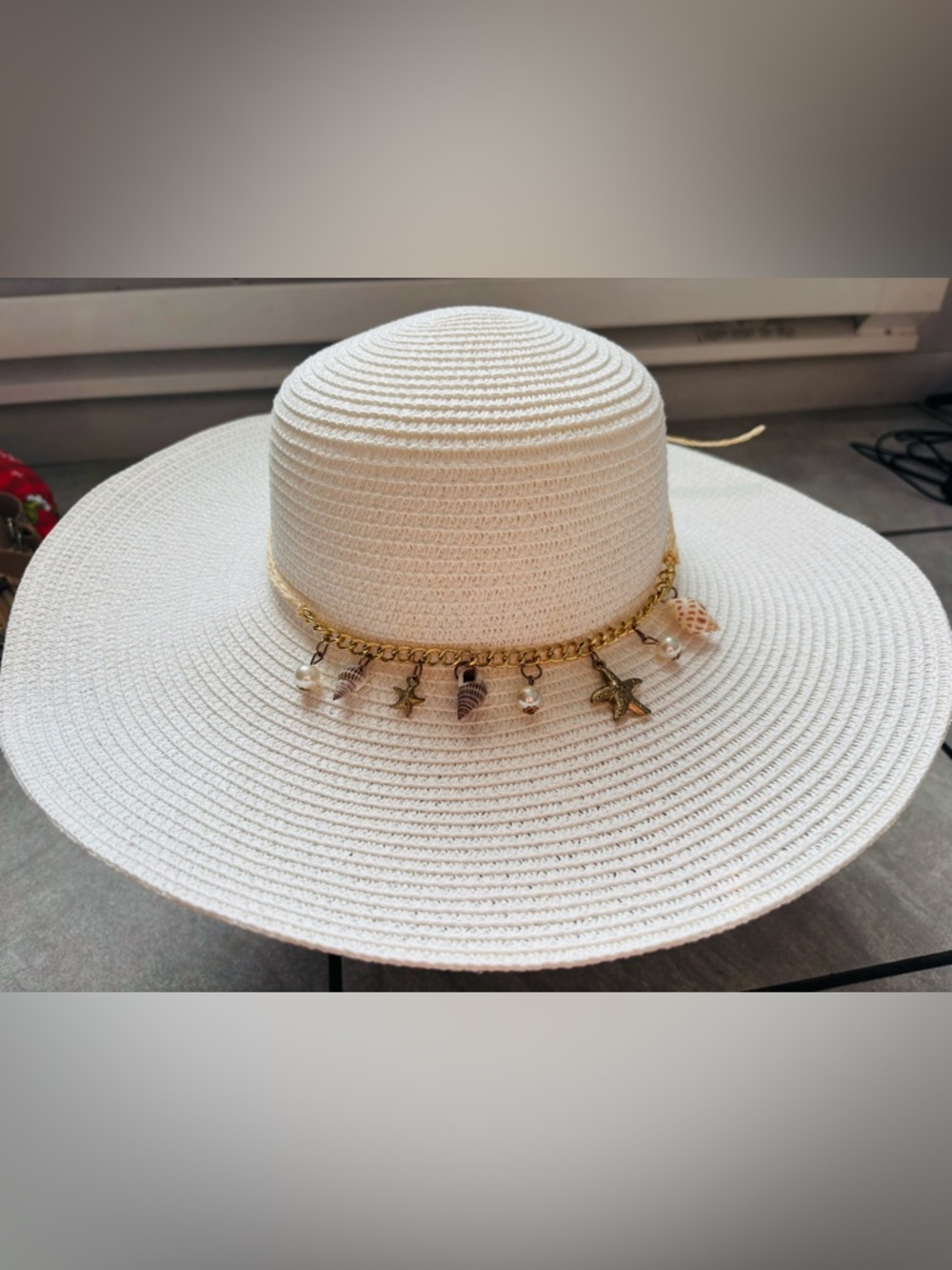 Wide Brimmed Beach Hat